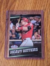 2016 Topps Opening Day #HH-10 Heavy Hitters Mike Trout Los Angeles Angels