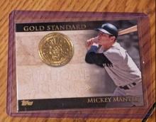 2012 Topps Gold Standard #GS24 Mickey Mantle New York Yankees