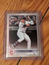 2022 Topps Chrome Update #USC85 Steven Kwan RC Rookie Cleveland Guardians