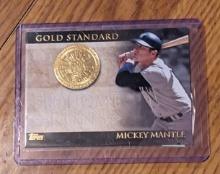 2012 Topps Gold Standard #GS24 Mickey Mantle New York Yankees