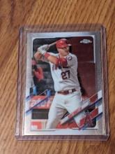 2021 Topps Chrome #27 Mike Trout