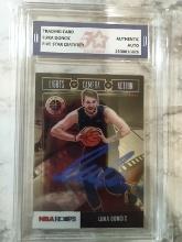 Hand Signed Luka Doncic Card W/COA