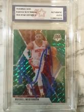 Hand Signed Russell Westbrook Card W/ COA