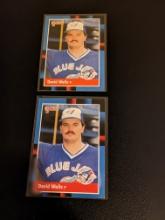 x2 lot 1988 Donruss #640 David Wells RC Toronto Blue Jays Rookie Cards