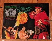 Ricky Steamboat Signed Photo with coa