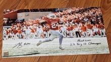 Jonathan Brooks autographed 8x10 photo with coa sticker stamp only