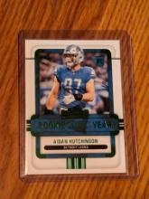 2022 *Numbered* Contenders Aidan Hutchinson green foil insert