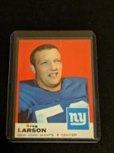 1969 Topps #106 Greg Larson New York Giants NFL Vintage Football Card