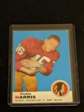 1969 Topps Football #23 Rickie Harris Washington Redskins Vintage
