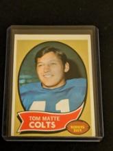 1970 Topps Tom Matte Vintage Baltimore Colts #142