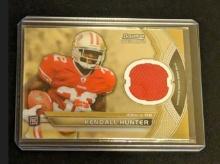 2011 Bowman Sterling PATCH Kendall Hunter Card #BSR-KH Mint Rookie RC