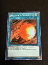 YuGioh Dragon's Gunfire NM (1st Ed.) MYFI-EN050 Super Rare Card