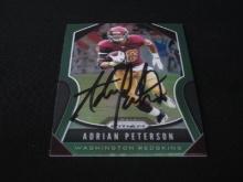 Adrian Peterson Signed Trading Card RCA COA