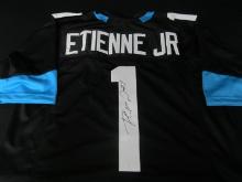 Travis Etienne Jr signed football jersey COA