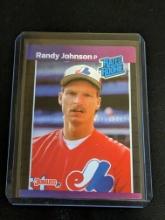 1989 Donruss - Rated Rookie #42 Randy Johnson (RC)