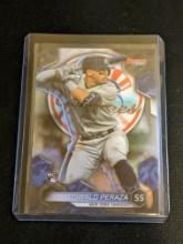 Oswald Peraza 2023 Bowman's Best Rookie Refractor RC #64 Yankees