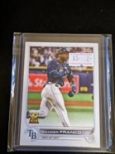 Wander Franco 2022 Topps Series One Rookie Card #215 RC Tampa Bay Rays
