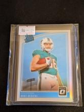 2018 Donruss Optic Rated Rookie Holo Refractor Mike Gesicki #187 Rookie RC