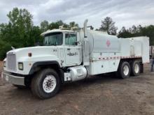 2002 MACK RD688S FUEL AND LUBE TRUCK