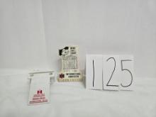 IH plastic wind chill chart with ice scaper and tel a cady