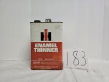 IH enamel thinner can #990528R4 good condition