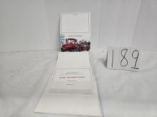 HB Duvall case IH Christmas cards and envelopes unused  in box good condition