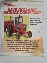 Uptime Service save dollars reduce downtime poster original fair condition