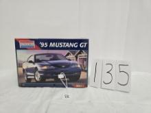 Revelle Monagram 1995 Mustang Gt 1/25th Scale Skill Level 2 Model Kit Sealed In Box