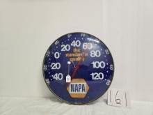 Napa Original Metal Round Thermometer Made In Usa