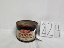 Dupont Duco Full Can Rubbing Compound No 2 Can Good Condition