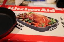 KitchenAid Roaster and Cuisinart Frying Pan