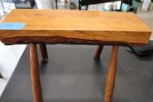 Homemade wood stool (very sturdy)