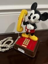 Vintage Disney Mickey Mouse phone from 1976