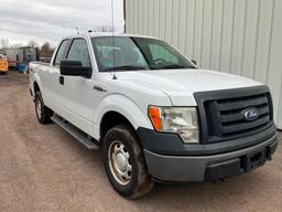 2011 FORD F150 4X4 EXTENDED CAB PICK UP TRUCK