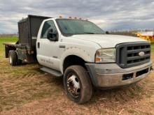 2005 FORD F550 FLATBED