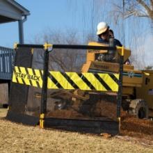 SHERRILL TREE TRIGUARD STUMP GRINDING PROTECTION SCREEN & SPOOLS OF ROPE