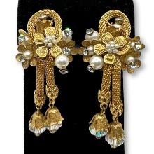 Vintage Clip Earrings including Nina Ricci