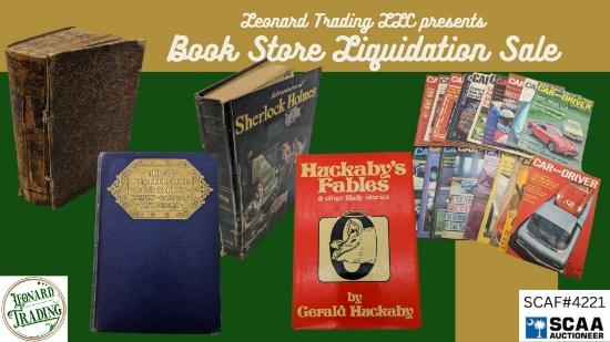 Book Store Liquidation Sale 1