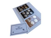 2013 US Mint Silver Proof Set with COA