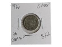 1926 20 Centavos - 90% Silver