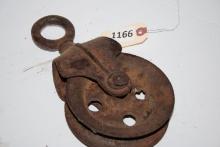 Antique Metal Pulley