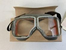 VINTAGE USSR SOVIET RUSSIAN MILITARY GOGGLES 1961