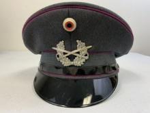 COLD WAR ERA WEST GERMAN ARMY OFFICER VISOR CAP