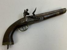 ANTIQUE OTTOMAN TURKISH 19th CENTURY NAVAL FLINTLOCK GUN