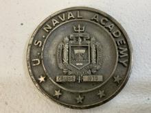 US NAVAL ACADEMY TABLE MEDAL