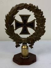 IMPERIAL GERMANY 1870-1871 FRANCO PRUSSIAN WAR FLAG POLE TOP DECORATION