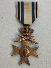 IMPERIAL GERMANY BAVARIAN MILITARY MERIT CROSS 3nd CLASS WITH SWORDS