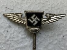 NAZI GERMANY AVIATORS WINGS PIN