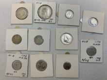 IMPERIAL RUSSIA LOT OF SILVER COINS