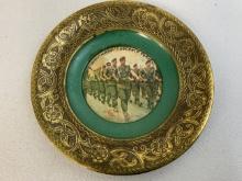 VINTAGE ISRAEL ZAHAL ISRAEL'S DEFENCE FORCES DECORATIVE METAL WALL PLATE